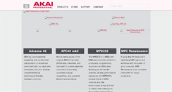 Desktop Screenshot of akaiproamerica.com